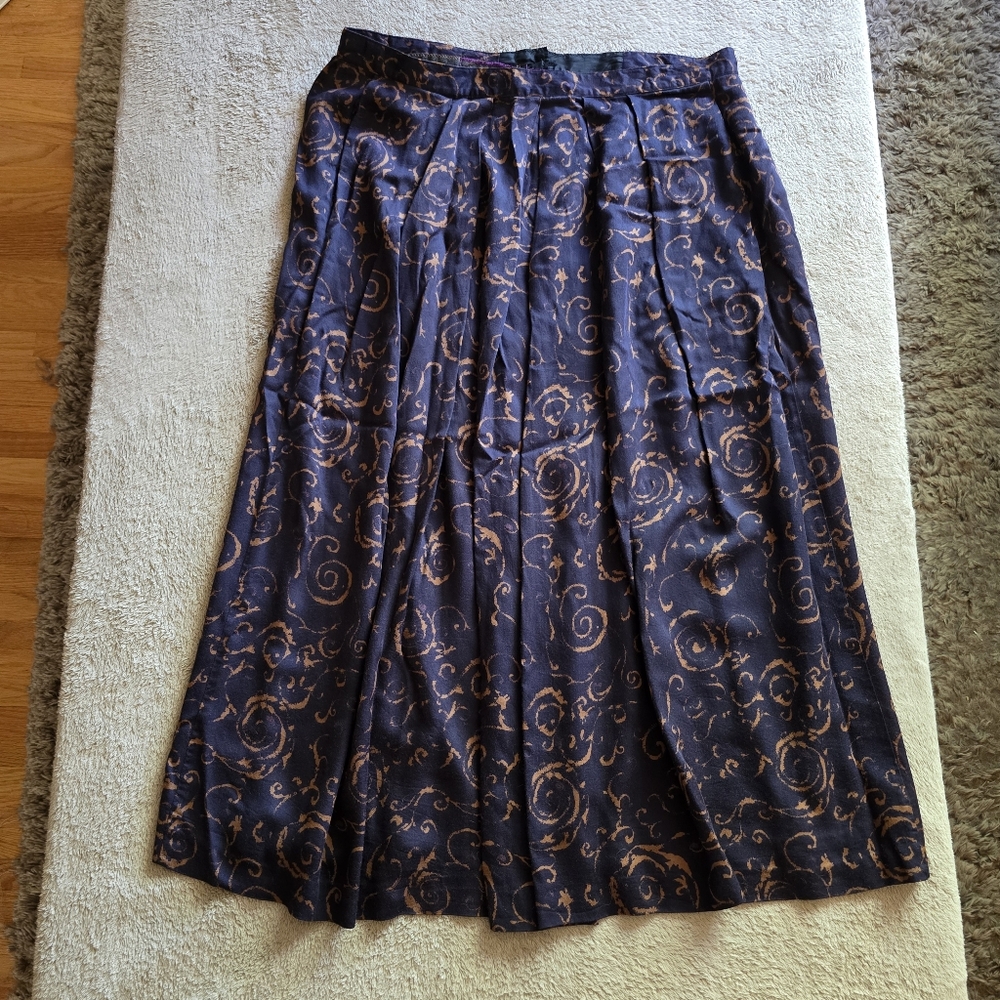 Vintage Radmilla II Rayon Midi Skirt - Picture 4 of 13